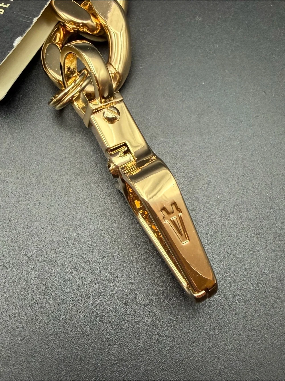 Sans Beast Elemental Chain Bag Strap in Shiny Gold #818. New with Tag!
